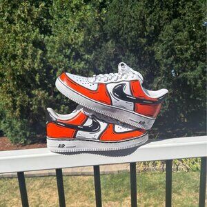 Men’s Custom Air Force 1 Orange